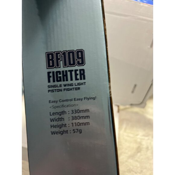 BF-109 glider remote controlled plane new in box - Picture 3 of 3